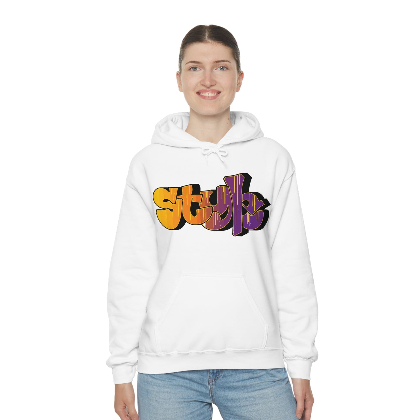 Style colorful graffiti Hoodie