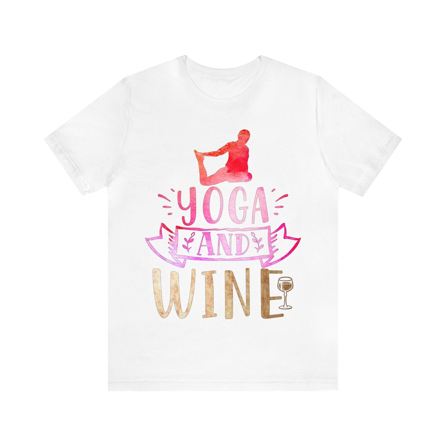 Yoga And Wine T-Shirt