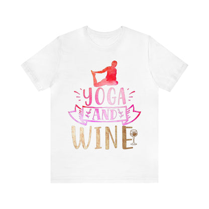 Yoga And Wine T-Shirt