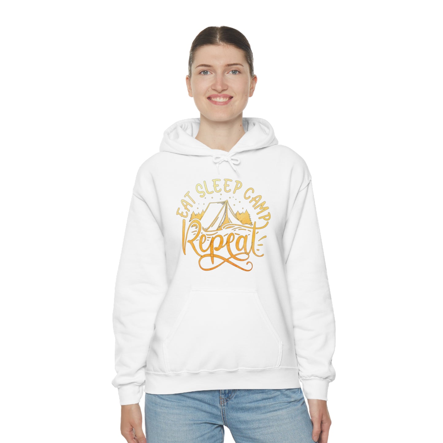 Eat Sleep Camp Repeat Hoodie