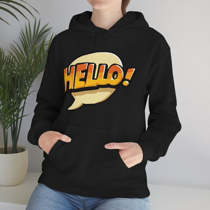 Hello! colorful Hoodie