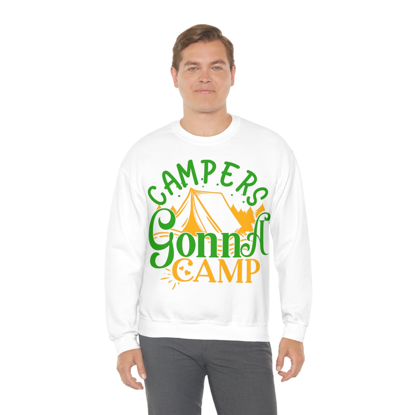 Campers Gonna Camp Crewneck Sweatshirt