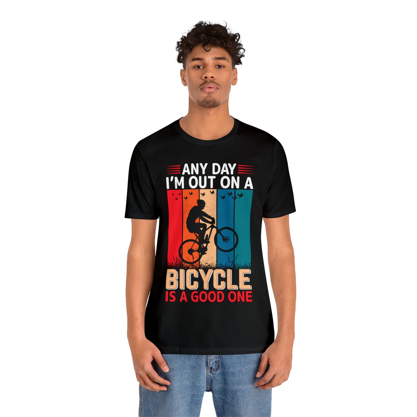 Any day in my bicycle is a good day vintage T-Shirt