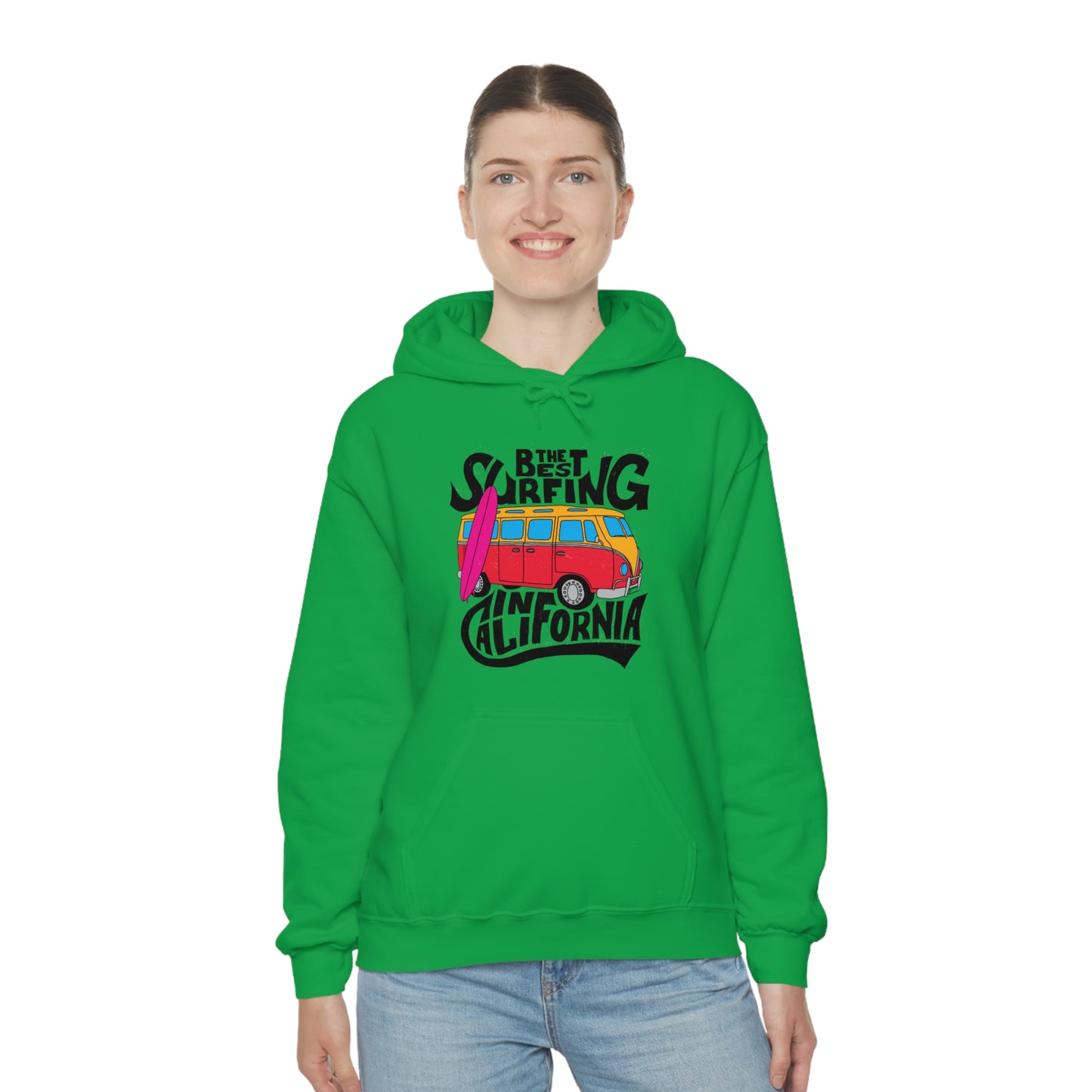 Best Surfing in California Hoodie