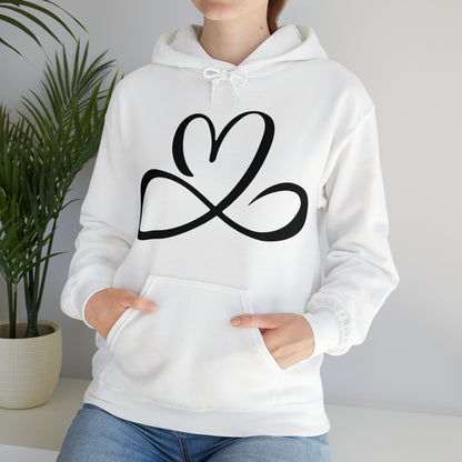 Heart infinity symbol Hoodie