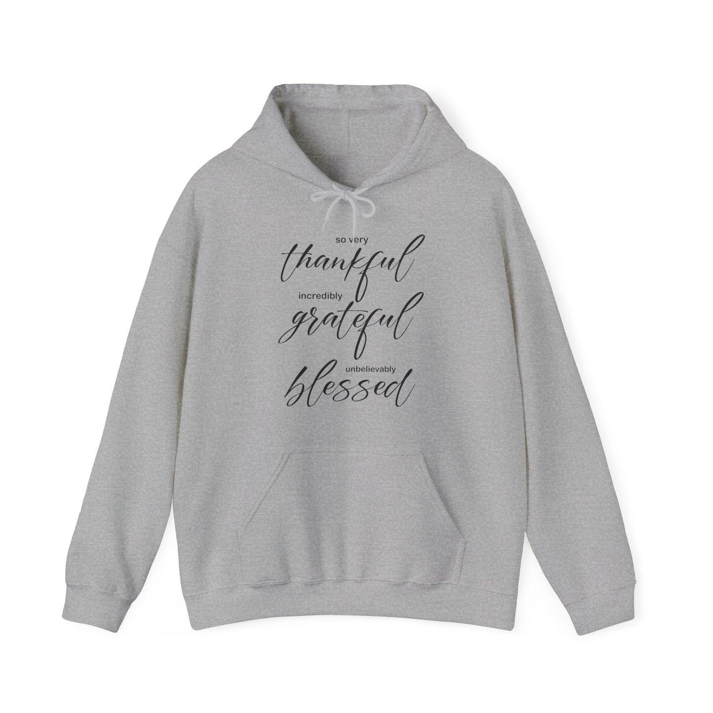 Thankful-Grateful-blessed Hoodie