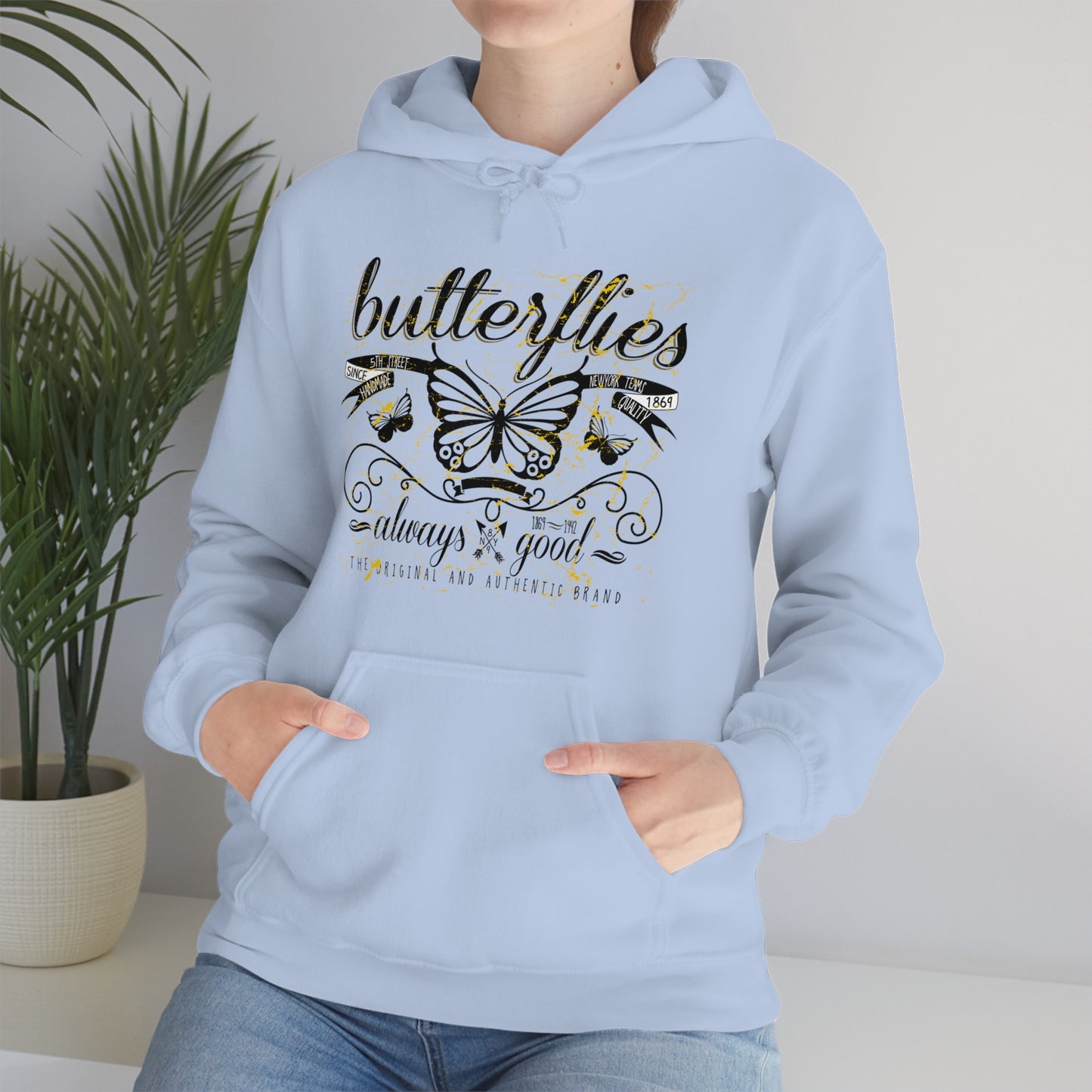 Butterflies Always Good Hoodie