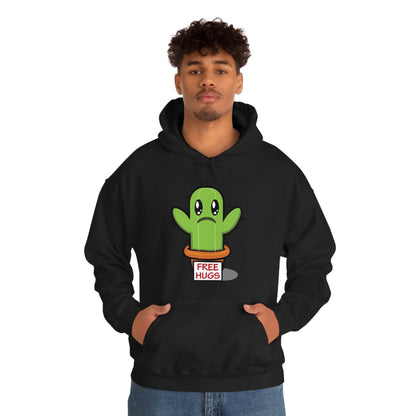 Free hugs sad cactus Hoodie