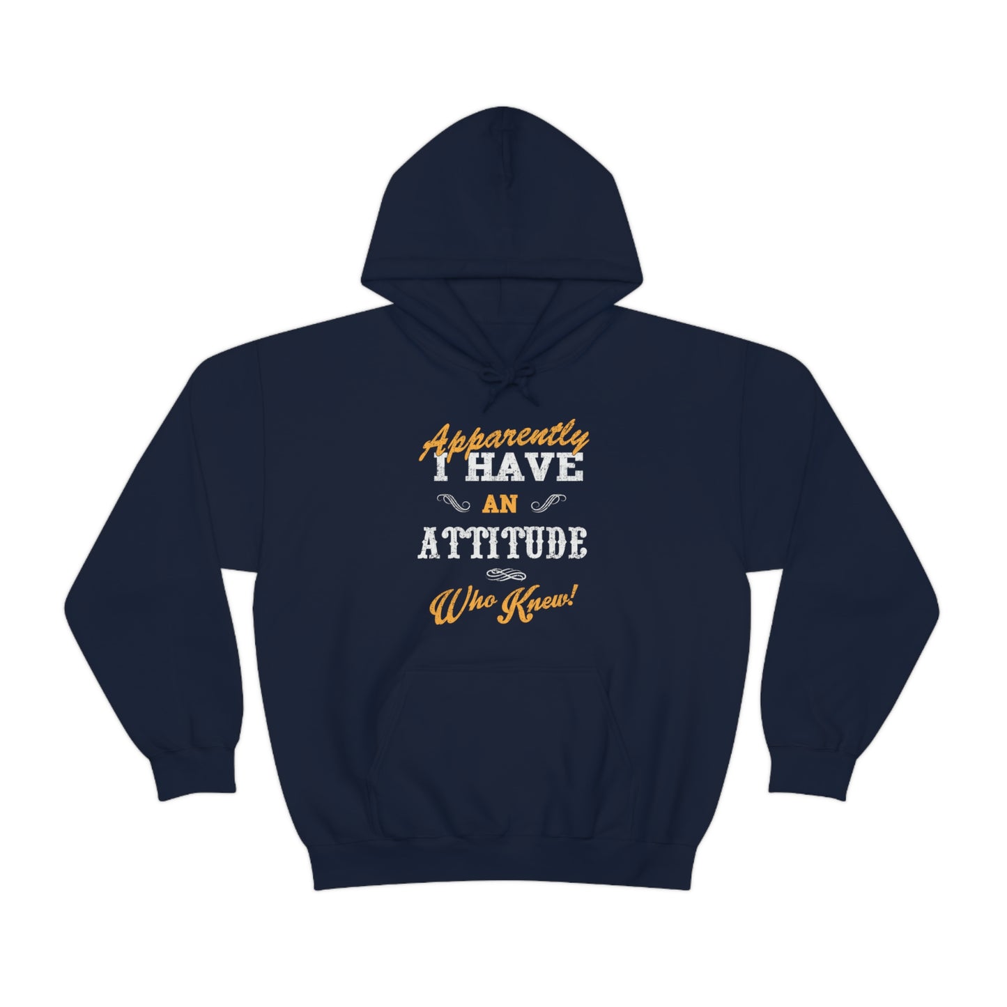 Apparently I Have an Attitude Who Knew! Hoodie