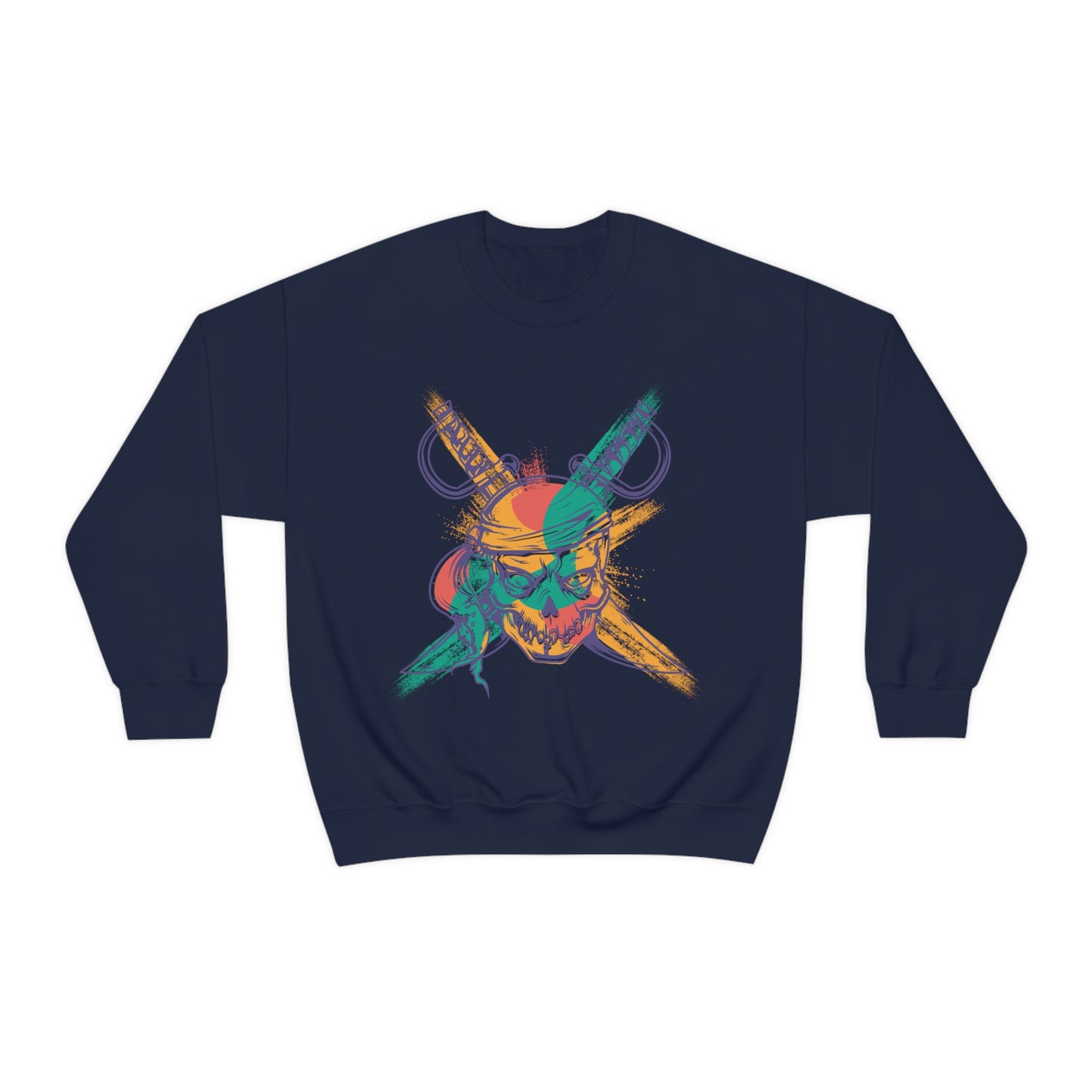 Cool Pirate Crewneck Sweatshirt