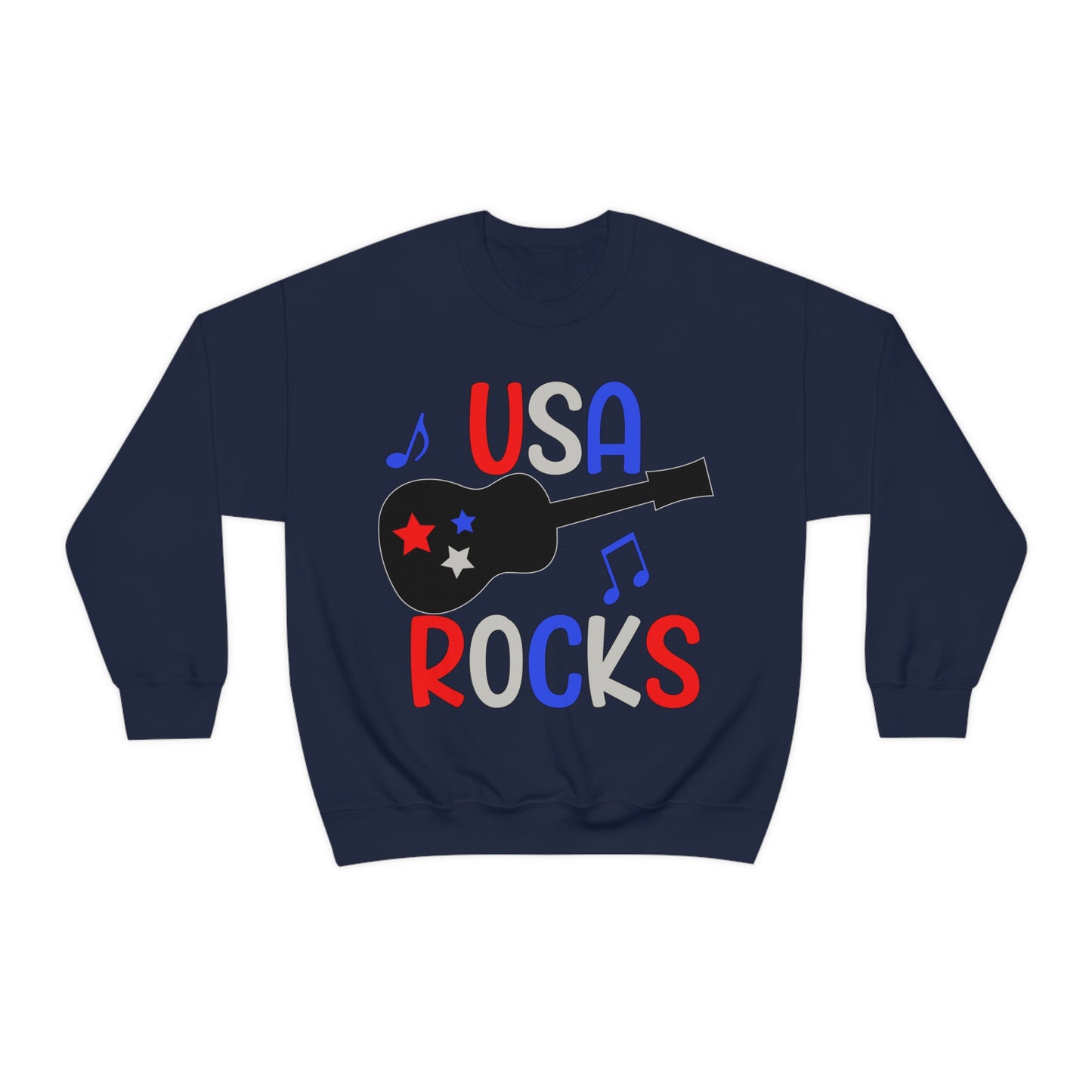 USA-Rocks Crewneck Sweatshirt