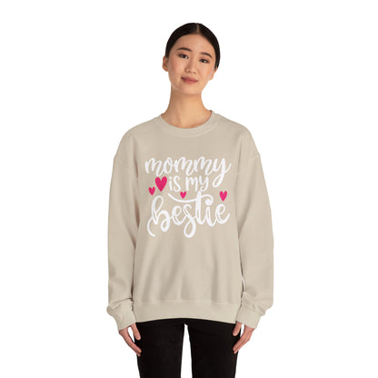 Mommy is my bestie Crewneck Sweatshirt