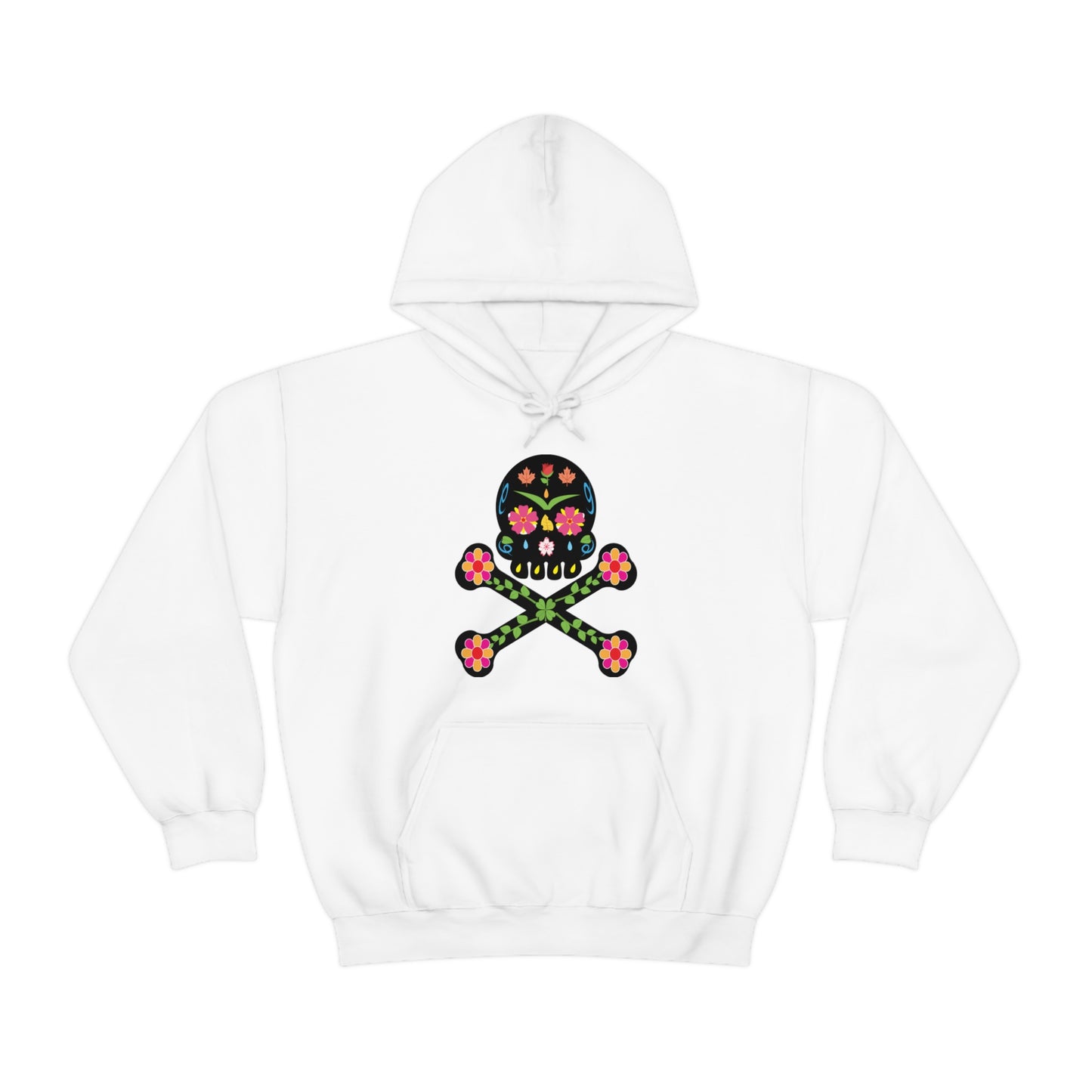 Day of the Dead Skull Hoodie