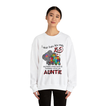 Much love auntie Crewneck Sweatshirt