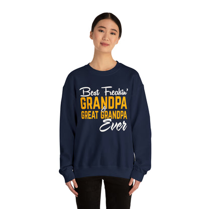 Great grandpa ever Crewneck Sweatshirt