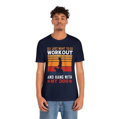 Workout with my dog Vintage T-Shirt