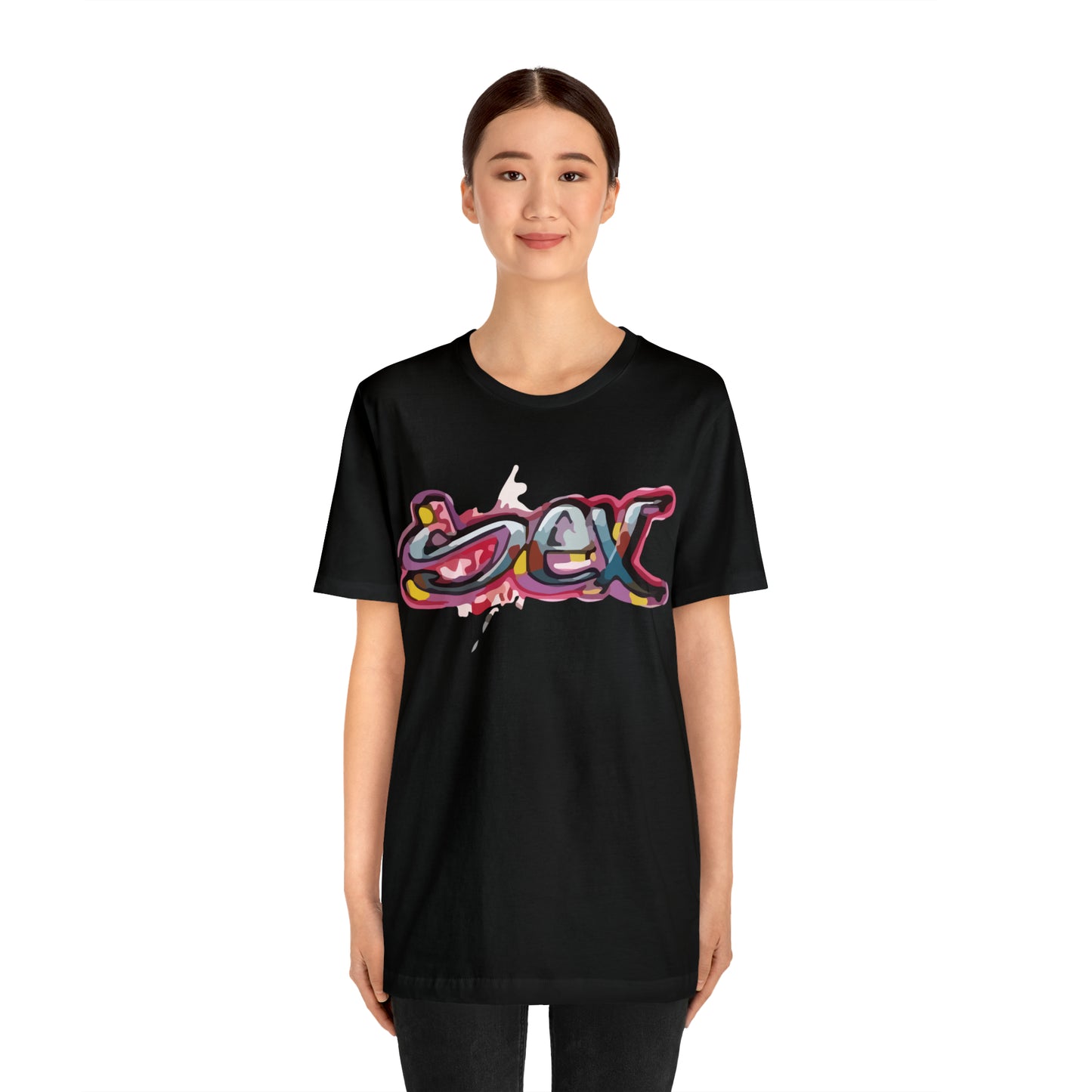 Sex colorful graffiti T-Shirt