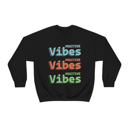 Positive Vibes Crewneck Sweatshirt