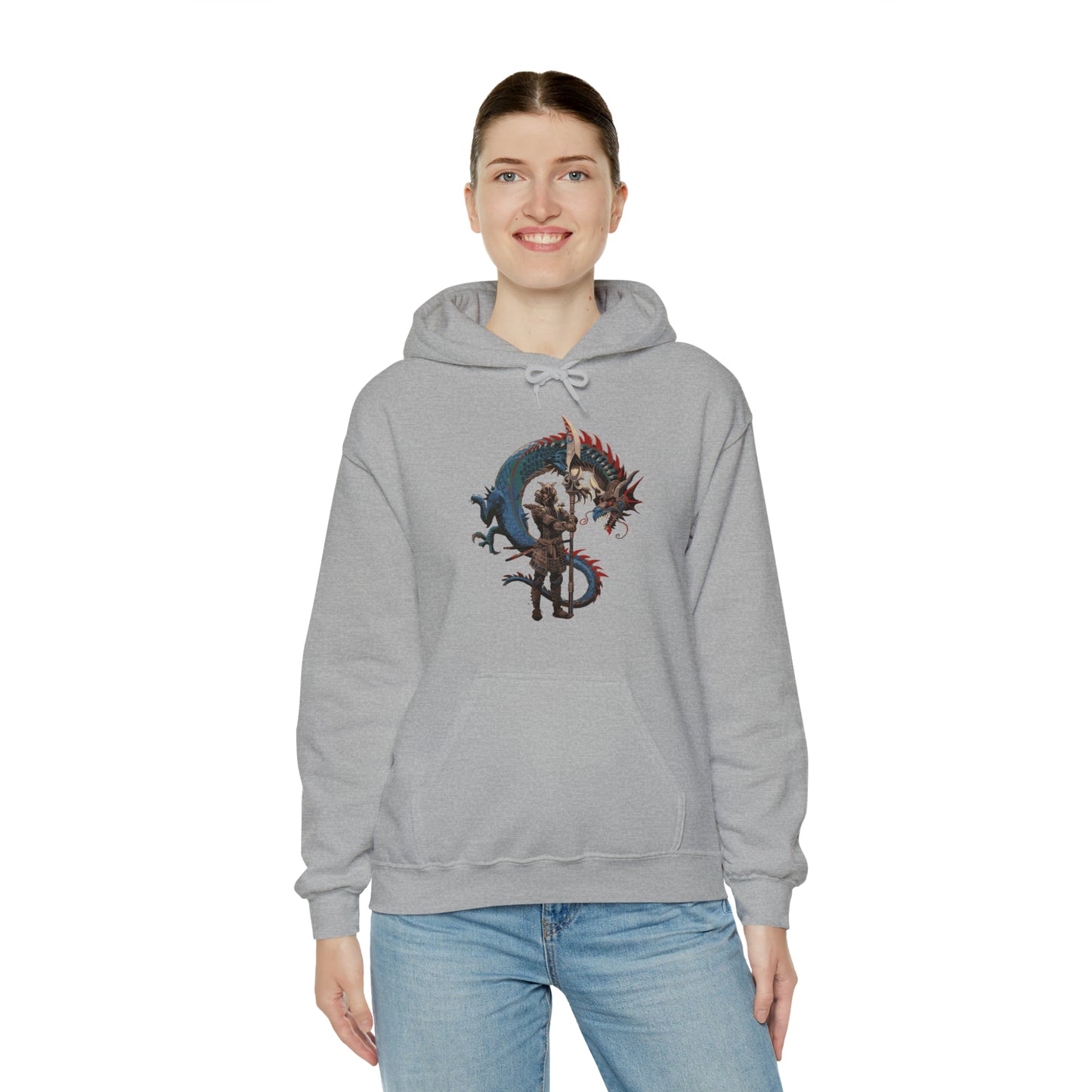 Colorful dragon guardian Hoodie