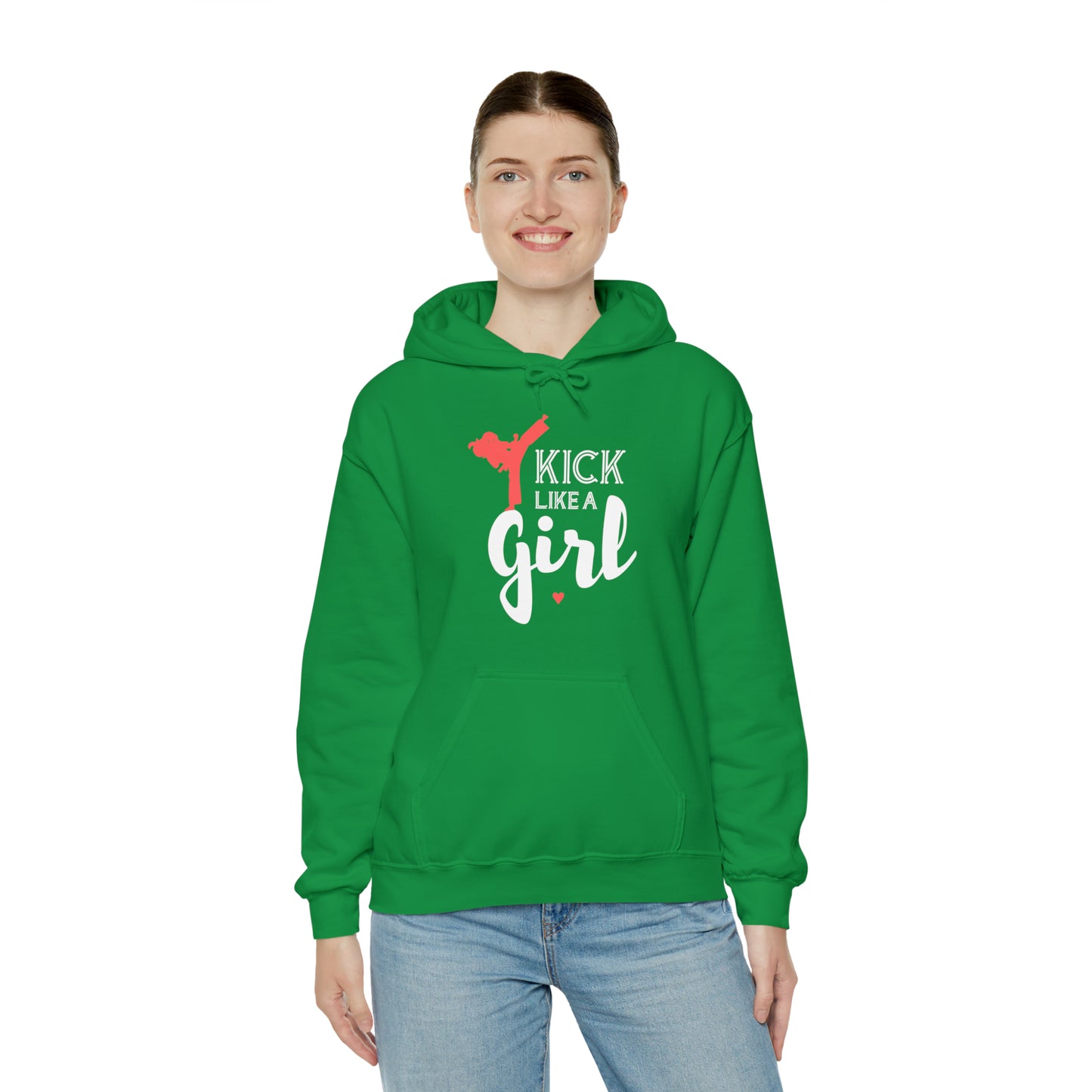 Kick Like A Girl Hoodie