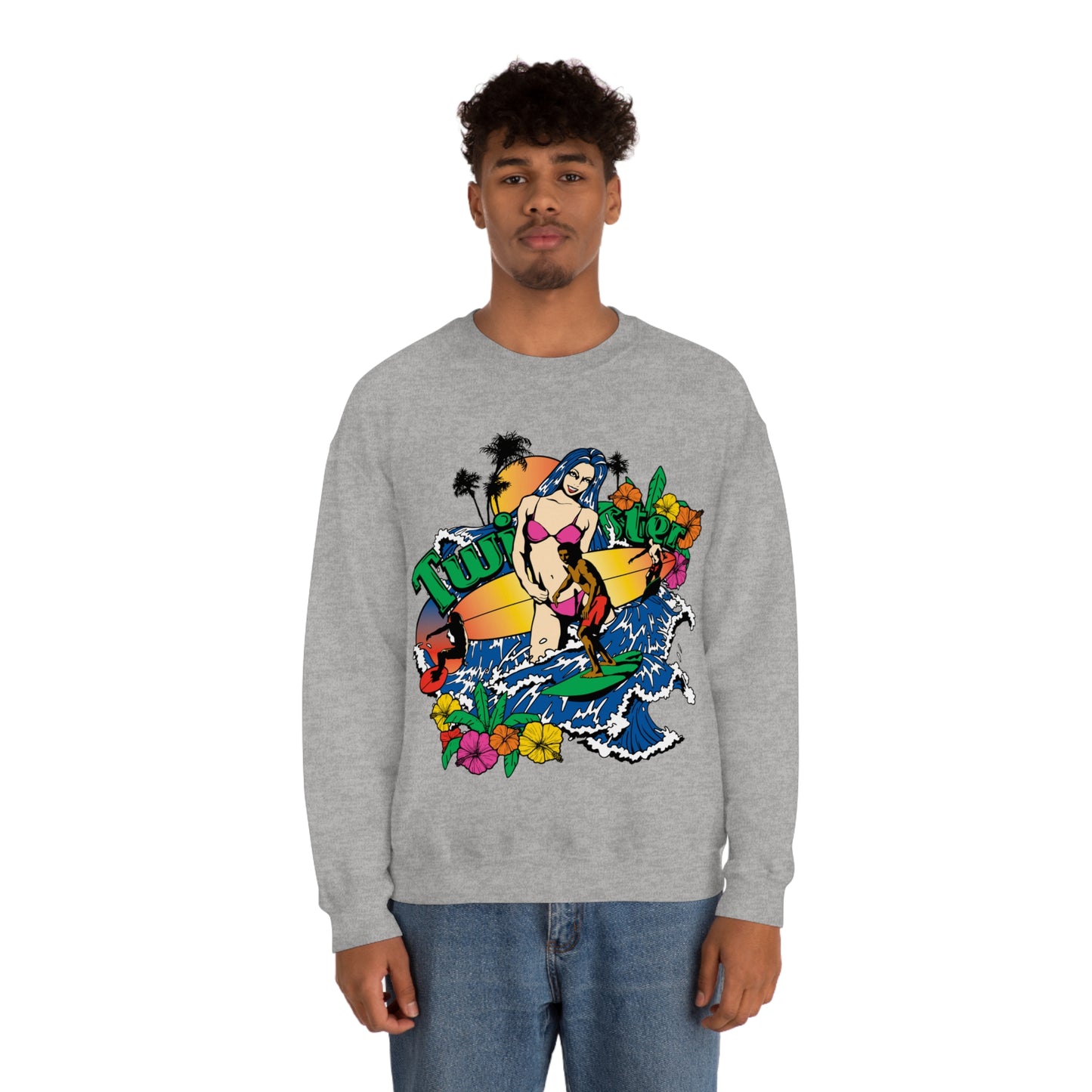 Twister Paradise Crewneck Sweatshirt