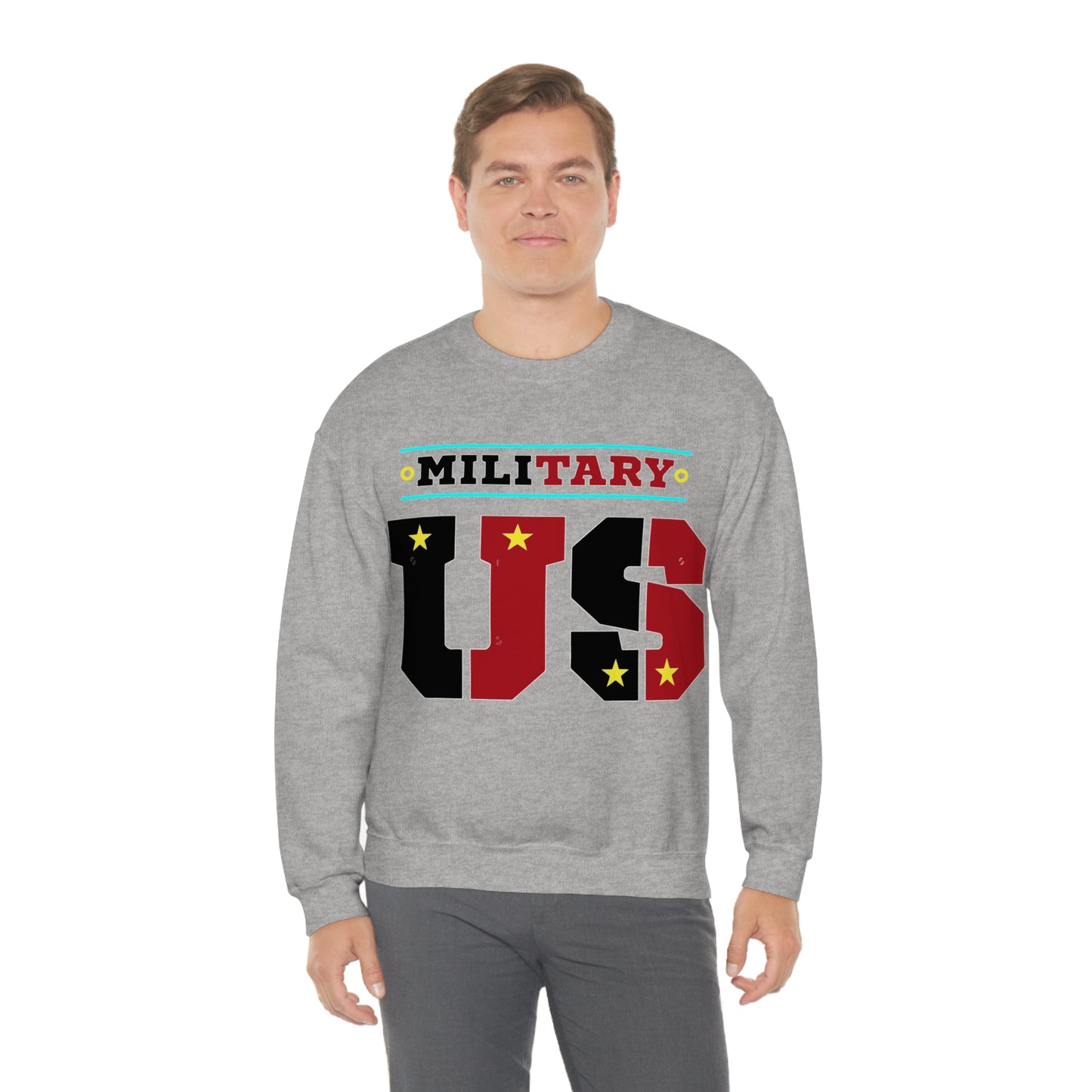 United States Military Crewneck Sweatshirt