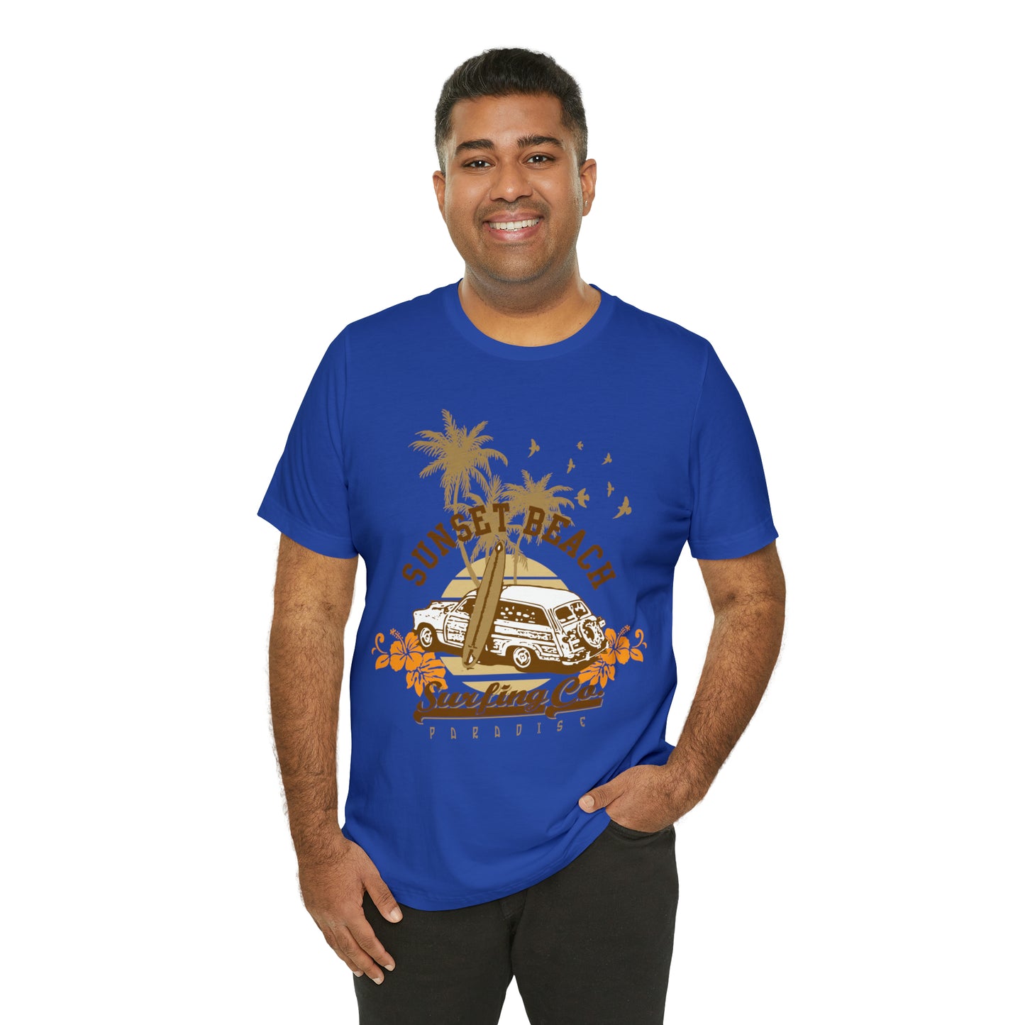 Sunset Beach Surfing Paradise T-Shirt