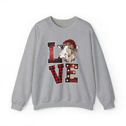 Cow love Crewneck Sweatshirt