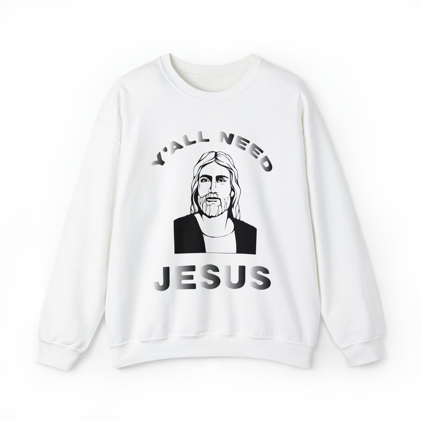 Y'all Need Jesús Crewneck Sweatshirt