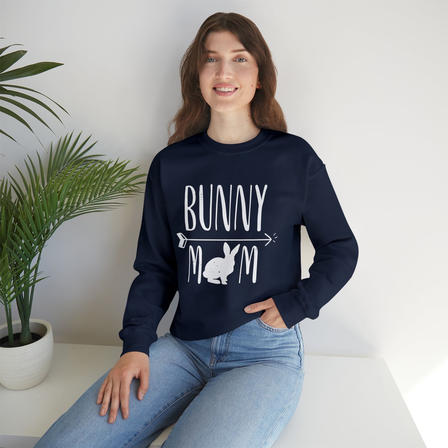 Bunny Mom Crewneck Sweatshirt