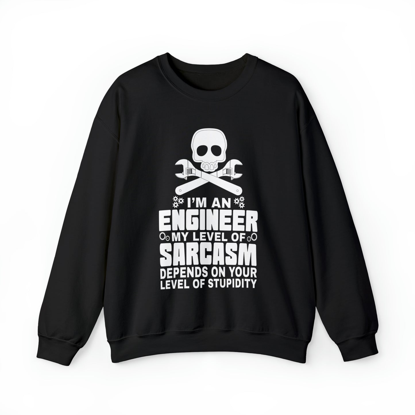 My level of sarcasm depends on you Crewneck Sweatshirt