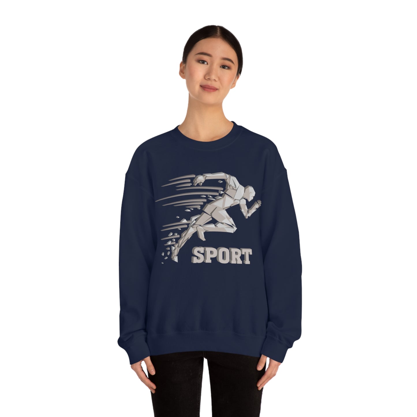 Running is a Sport Crewneck Sweatshirt