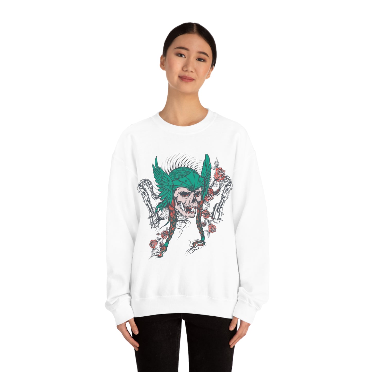 Chained Up Warrior Crewneck Sweatshirt