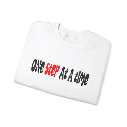 One step at a time Crewneck Sweatshirt