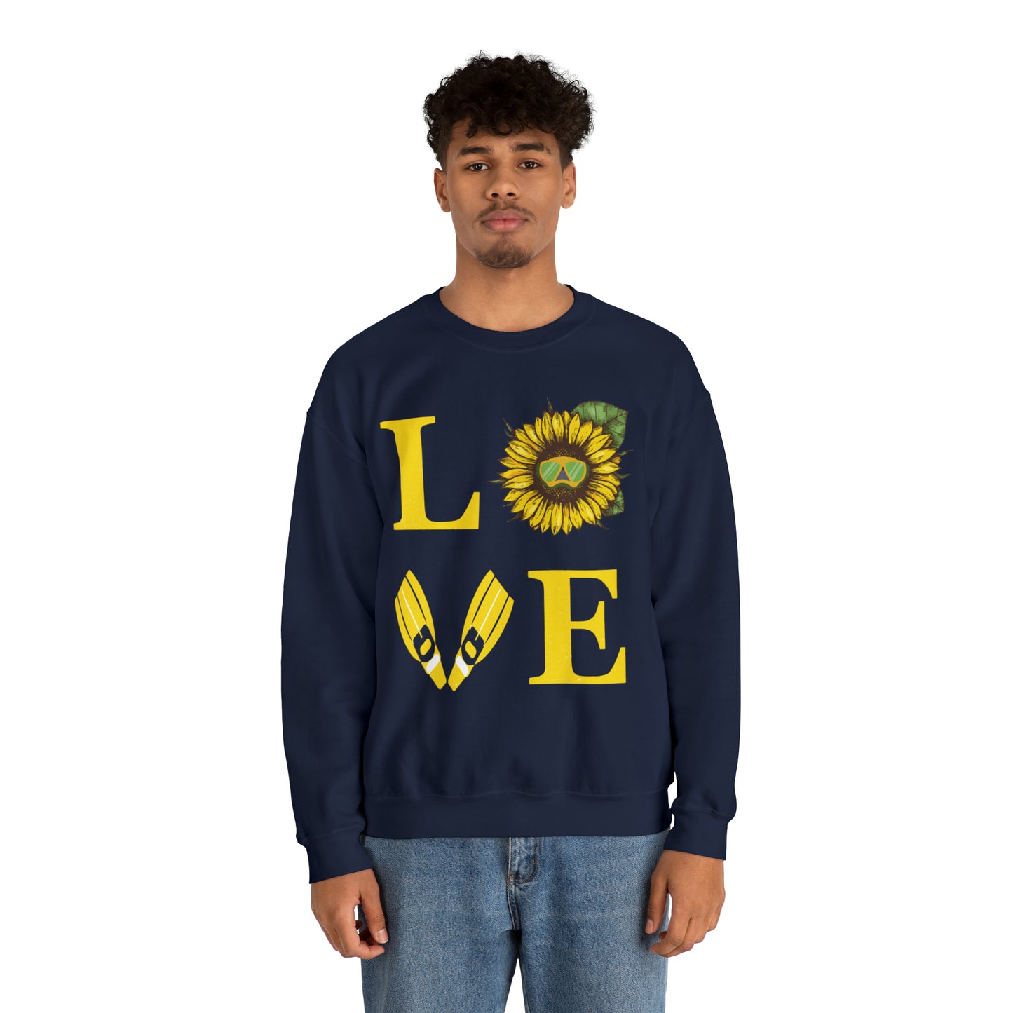 Scuba diving love Crewneck Sweatshirt