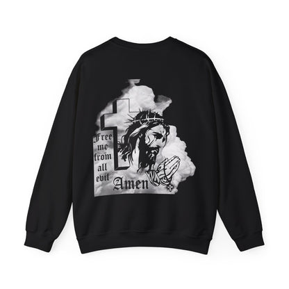 Free me from all evil Crewneck Sweatshirt