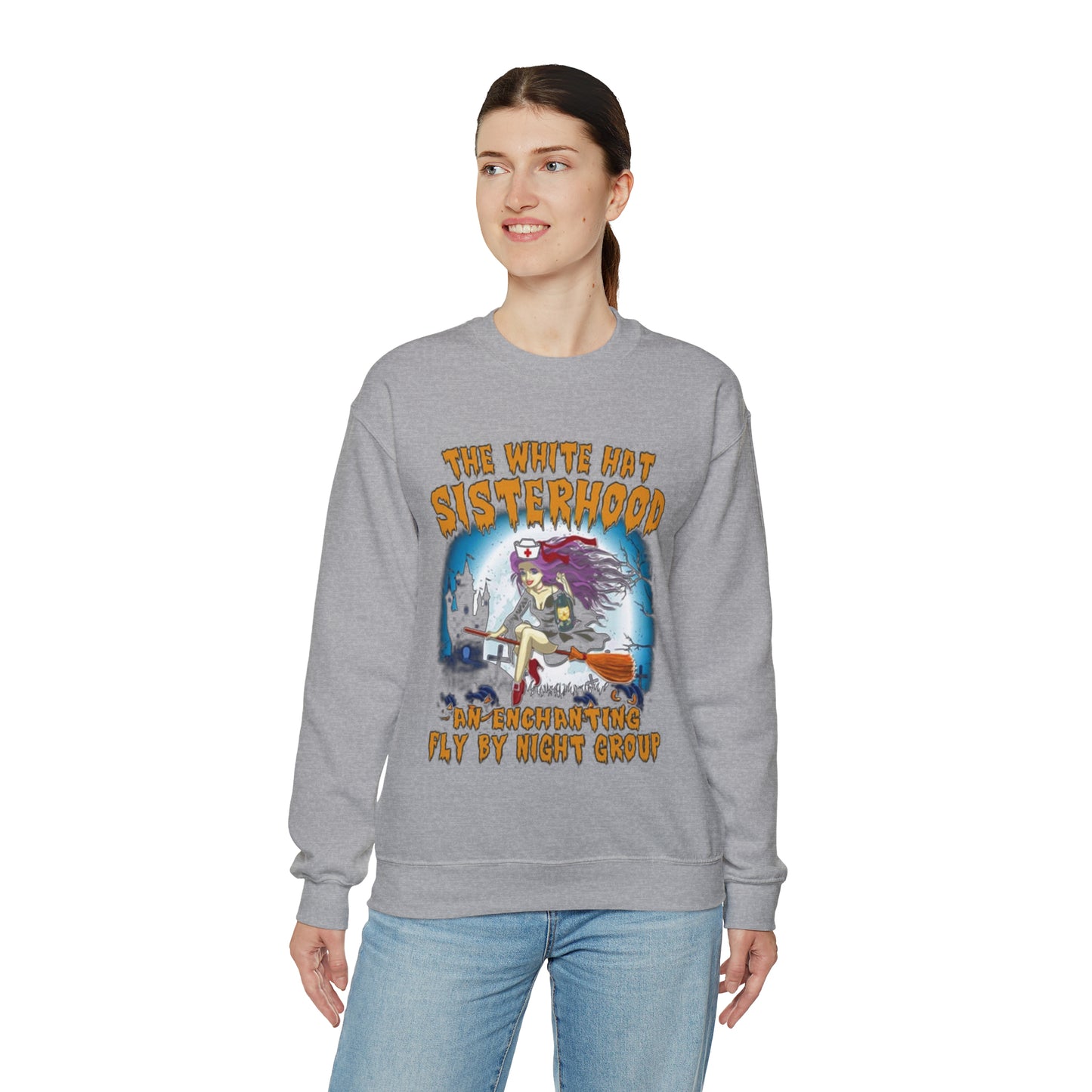 White hot sisterhood Crewneck Sweatshirt