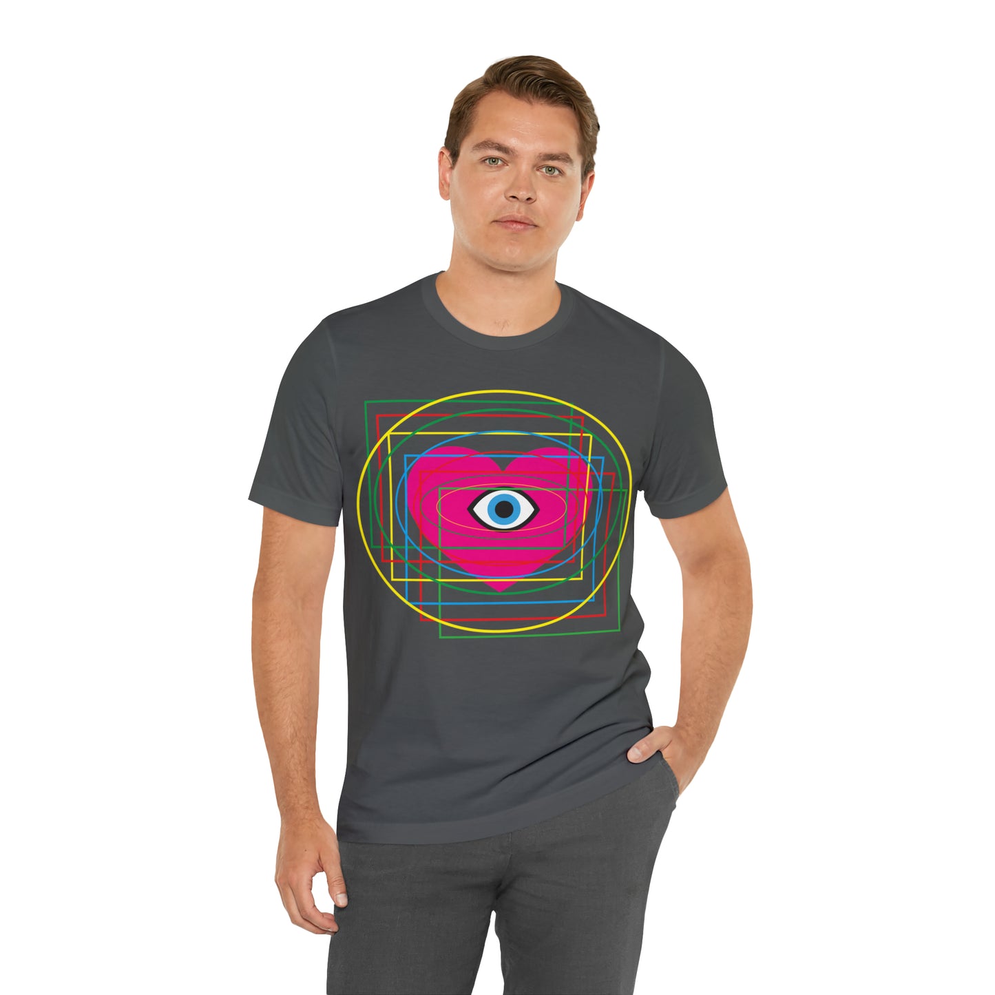 Eye Love in all dimension T-Shirt