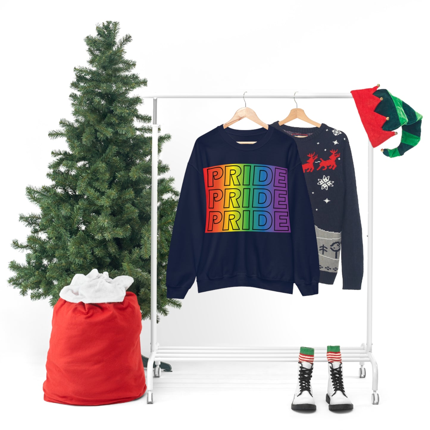 Pride Pride Pride Crewneck Sweatshirt