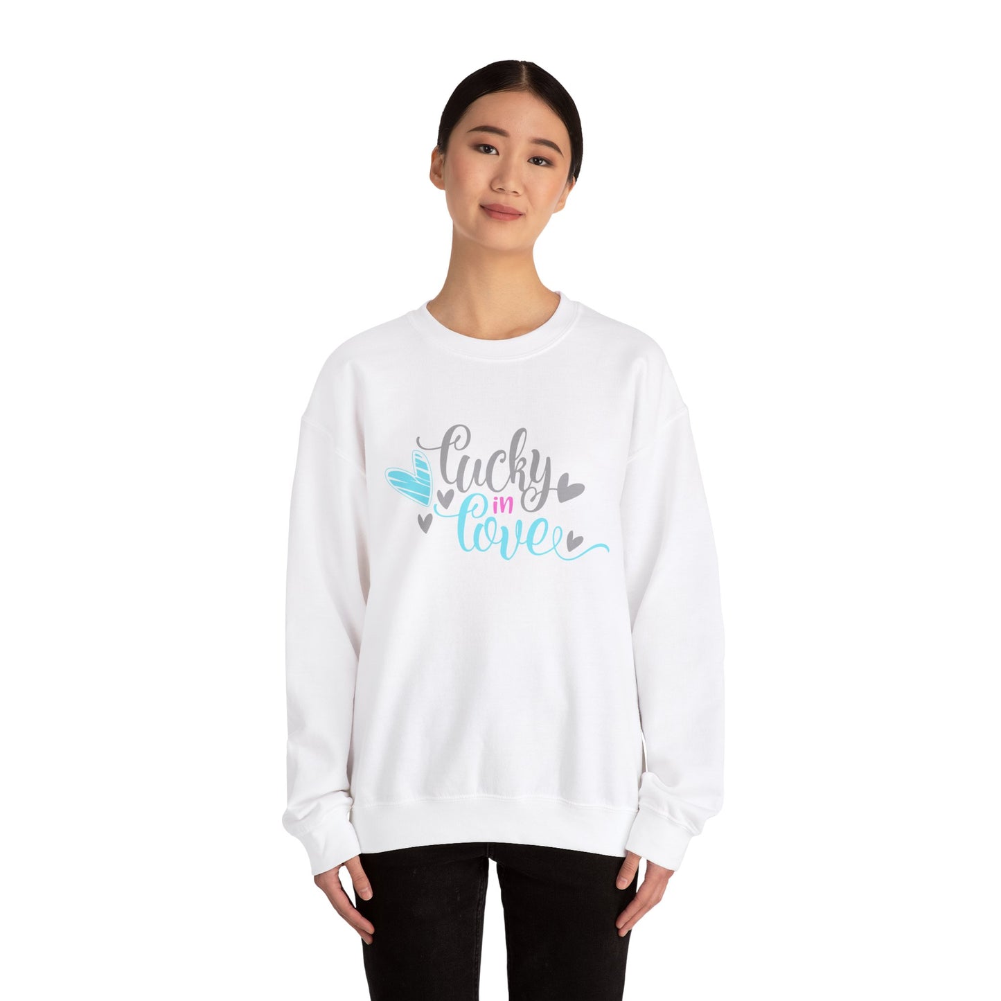 Lucky in love Crewneck Sweatshirt