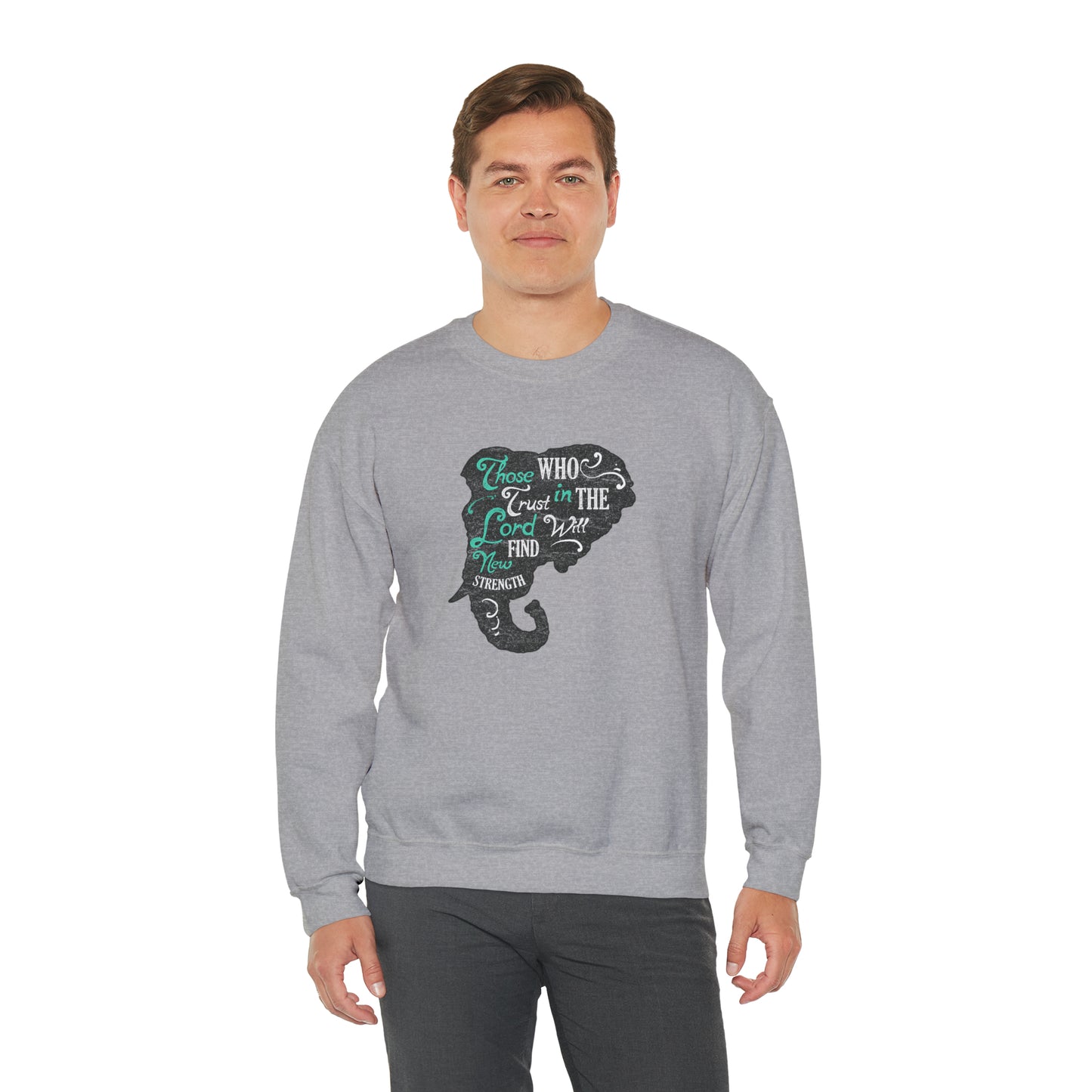 Trust In The Lord Crewneck Sweatshirt