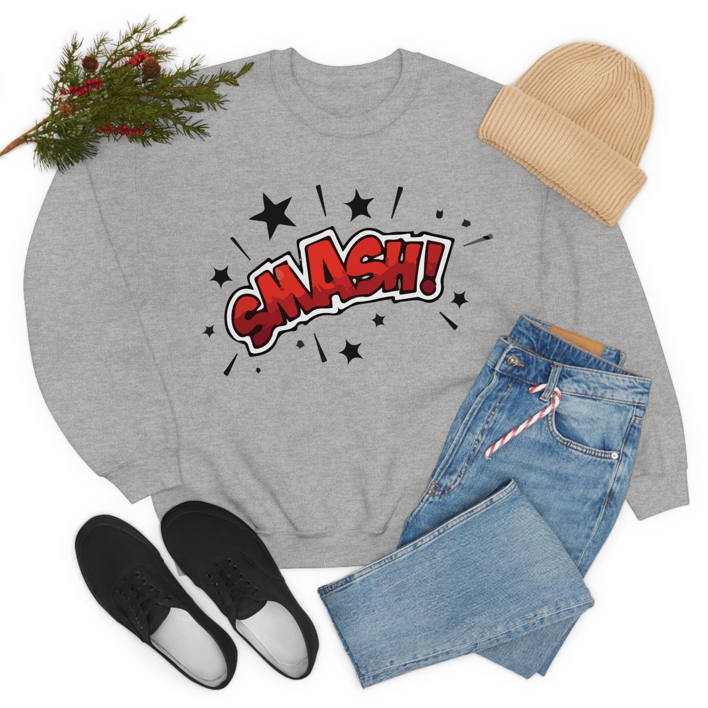 SMASH! Crewneck Sweatshirt