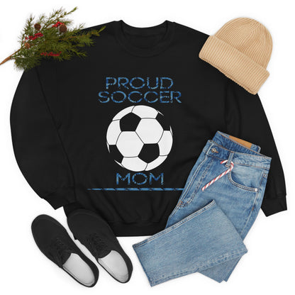 Proud-Soccer mom Crewneck Sweatshirt