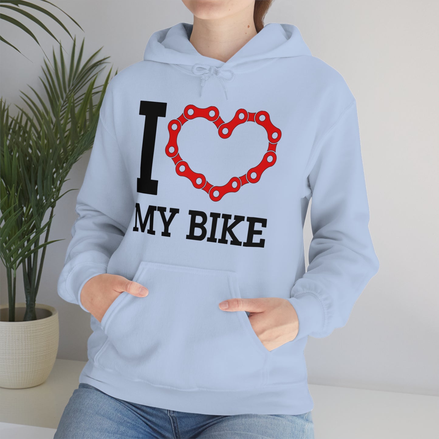 I love my bike Hoodie