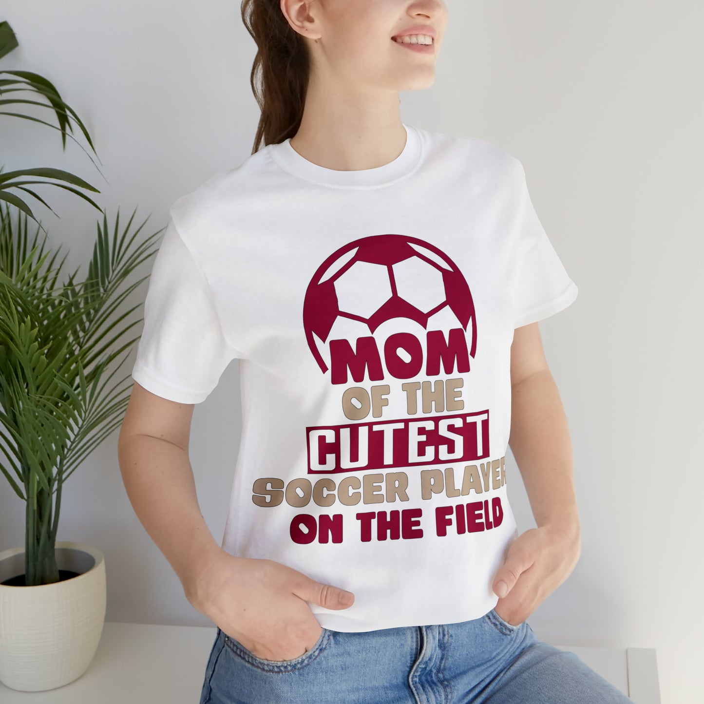 Mom of cutest soccer player T-Shirt