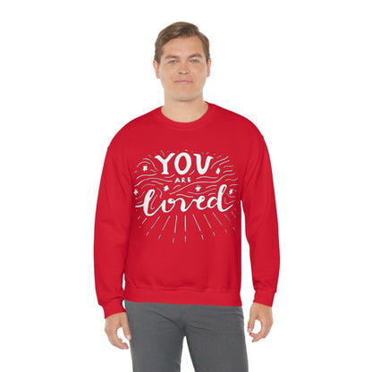 You-are loved Crewneck Sweatshirt