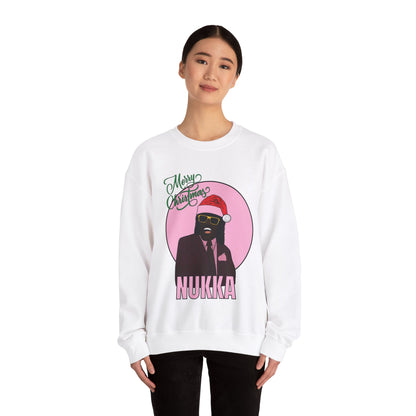 Merry Christmas NUKKA Crewneck Sweatshirt