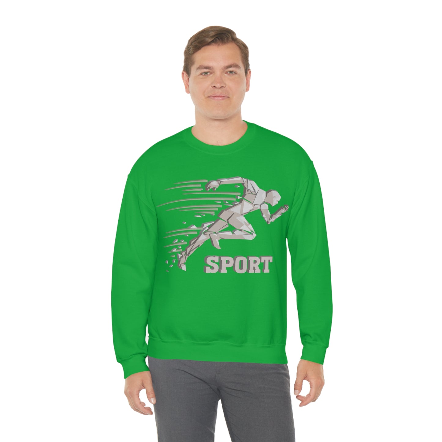 Running is a Sport Crewneck Sweatshirt