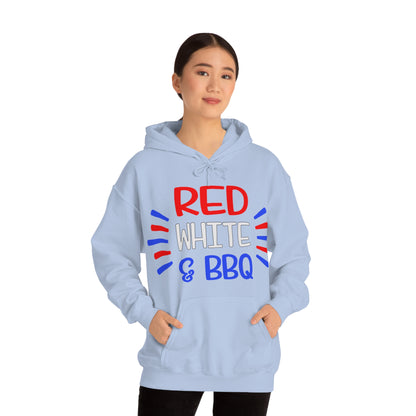 Red White BBQ Hoodie