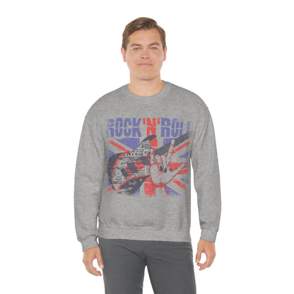 Rock -N- Roll Crewneck Sweatshirt